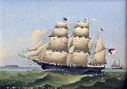 unknow artist, Barque WHITE SEA of Boston